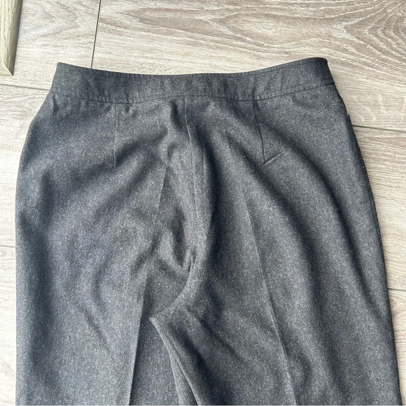 Vintage Bianca Nygard Grey Wool Blend High Waist Ankle Length Mom Pants - Picture 12 of 12